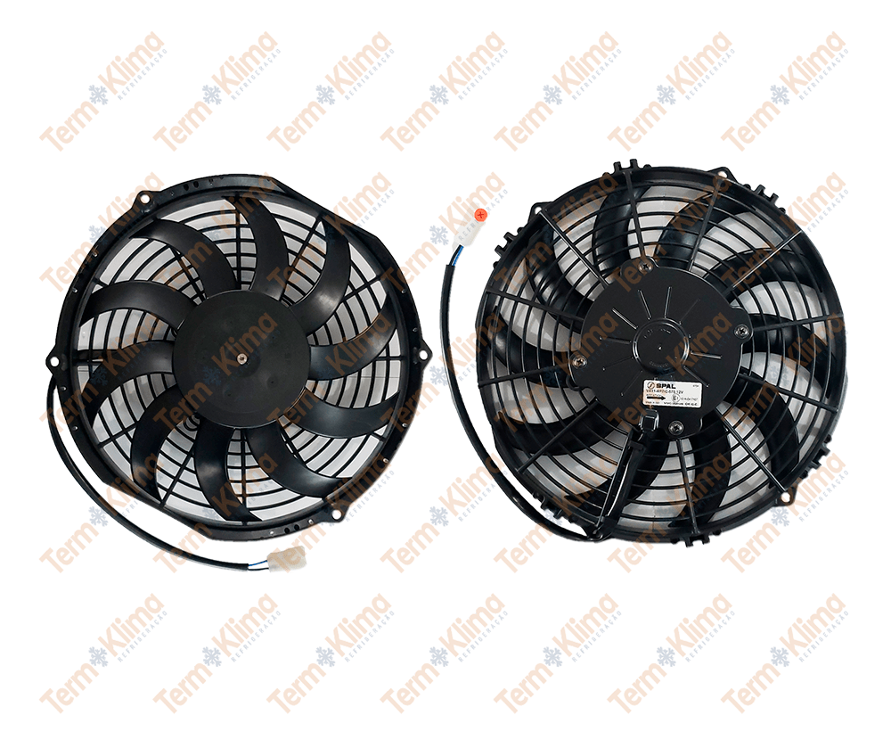 ELETROVENTILADOR SPAL-10 12V-VA11AP7 C-57 - REFIJET - 34028