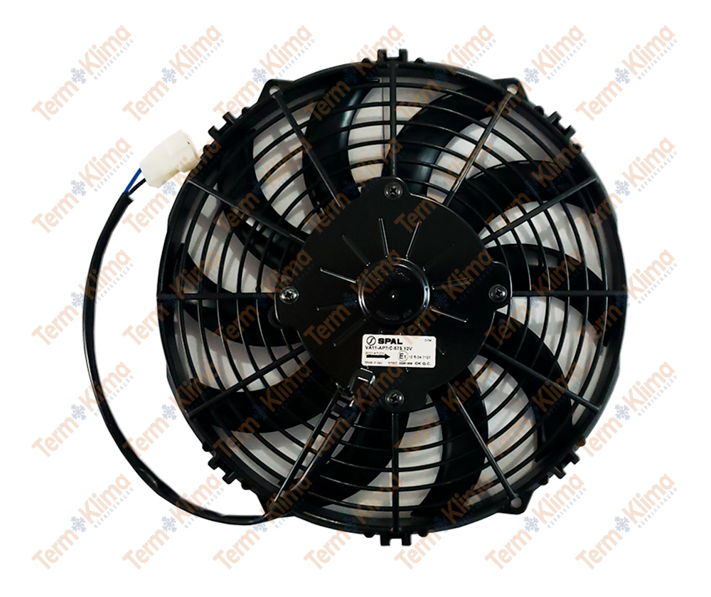 ELETROVENTILADOR SPAL 10 12V-SOPRANTE - REFIJET - 34030