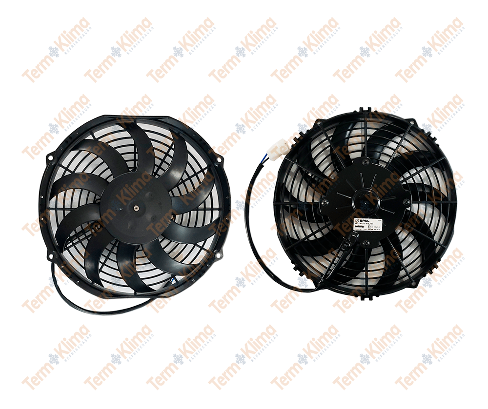 ELETROVENTILADOR SPAL 10 12V-SOPRANTE - REFIJET - 34030