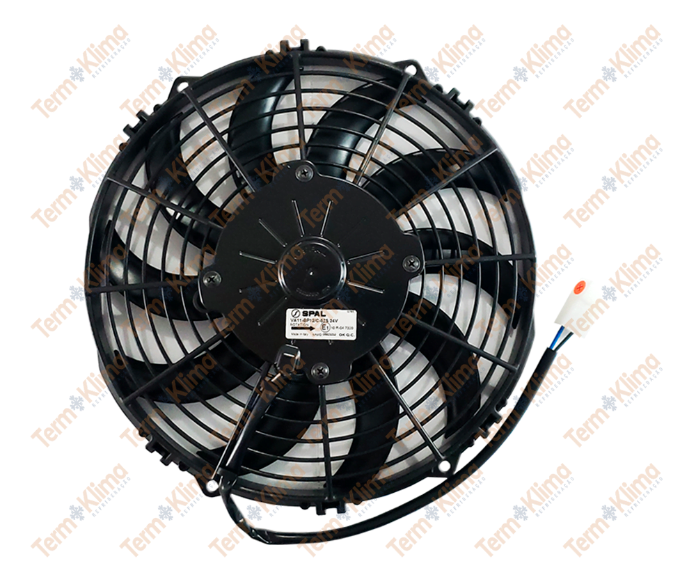 ELETROVENTILADOR SPAL 10 24V - SOPRANTE- REFIJET - 34031