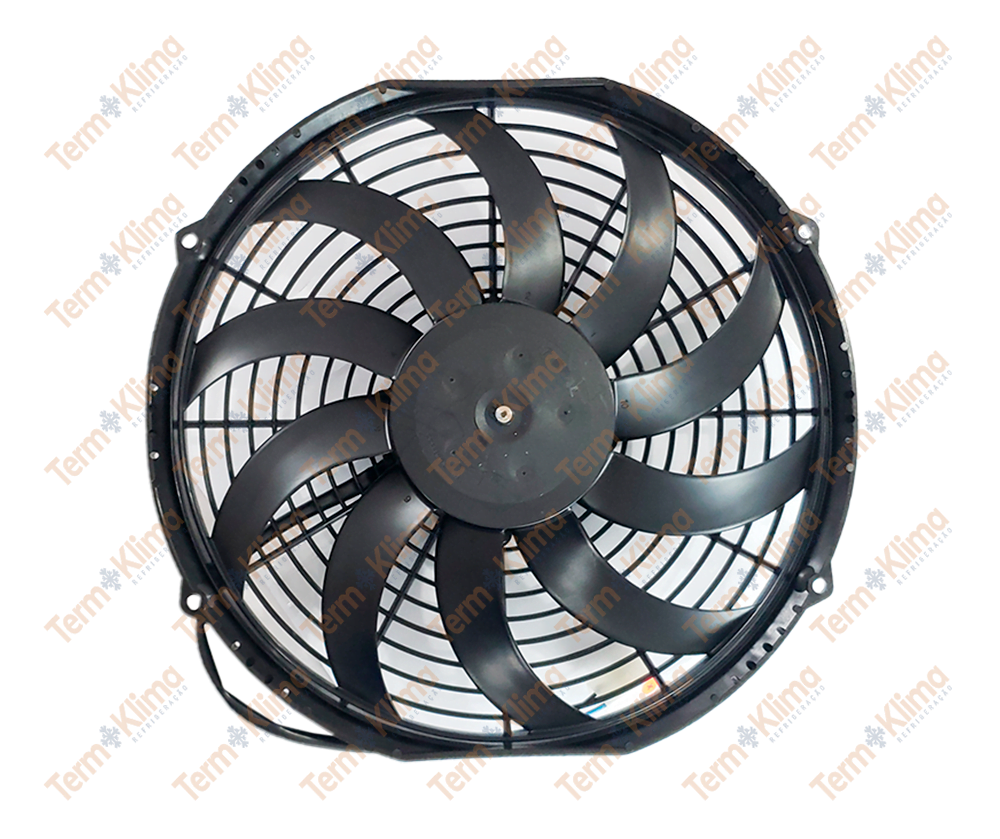 ELETROVENTILADOR SPAL 12 12V VA10 - AP50-C615 - REFIJET - 34032