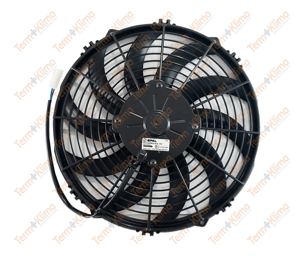 ELETROVENTILADOR SPAL 12 12V VA10 - AP50-C615 - REFIJET - 34032