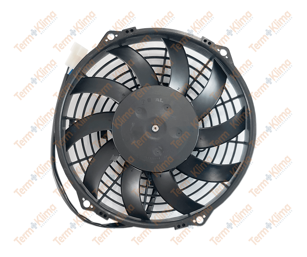 ELETROVENTILADOR SPAL 9 24V SOPRANTE - REFIJET - 34038