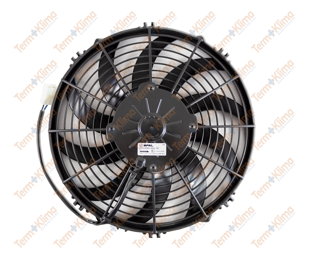 ELETROVENTILADOR SPAL 12 12V ASPIRANTE - REFIJET - 34059