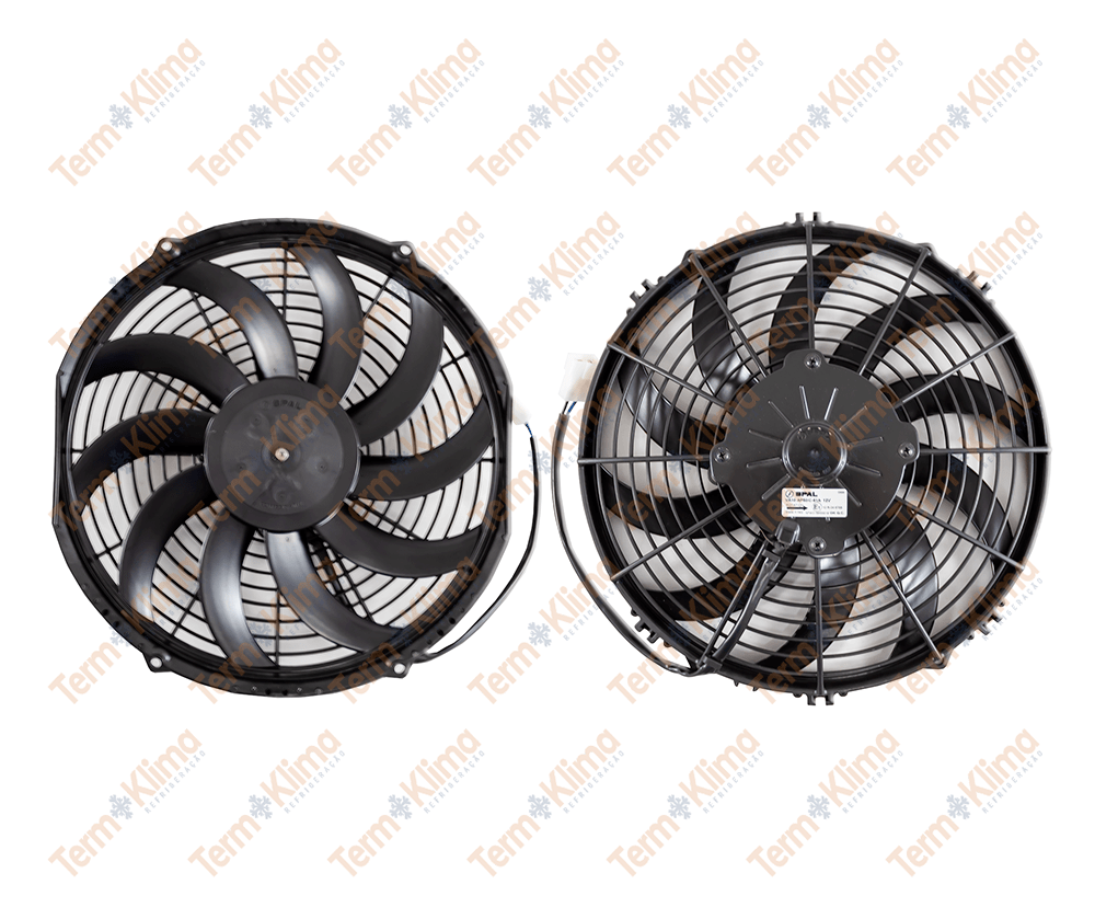ELETROVENTILADOR SPAL 12 12V ASPIRANTE - REFIJET - 34059