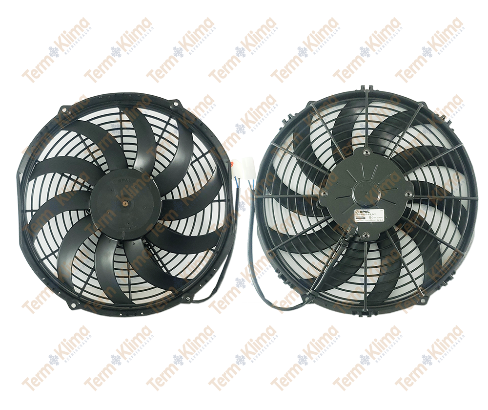 ELETROVENTILADOR SPAL12-24V VA -10B50 C-61S - REFIJET - 34027