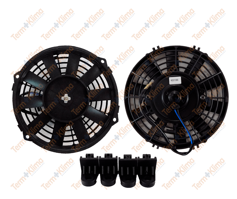 ELETROVENTILADOR UNIVERSAL 9 12V - TEAM AIR SYSTEMS - 34001