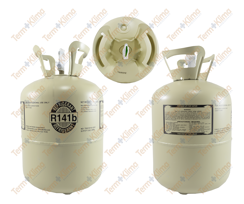 GÁS ÁLCOOL R141B 13,6KG - TIPI REFRIGERAÇÃO - 70010