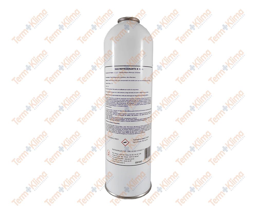 GÁS REFRIGERANTE R134a LATA 750g - TIPI REFRIGERAÇÃO - 70208