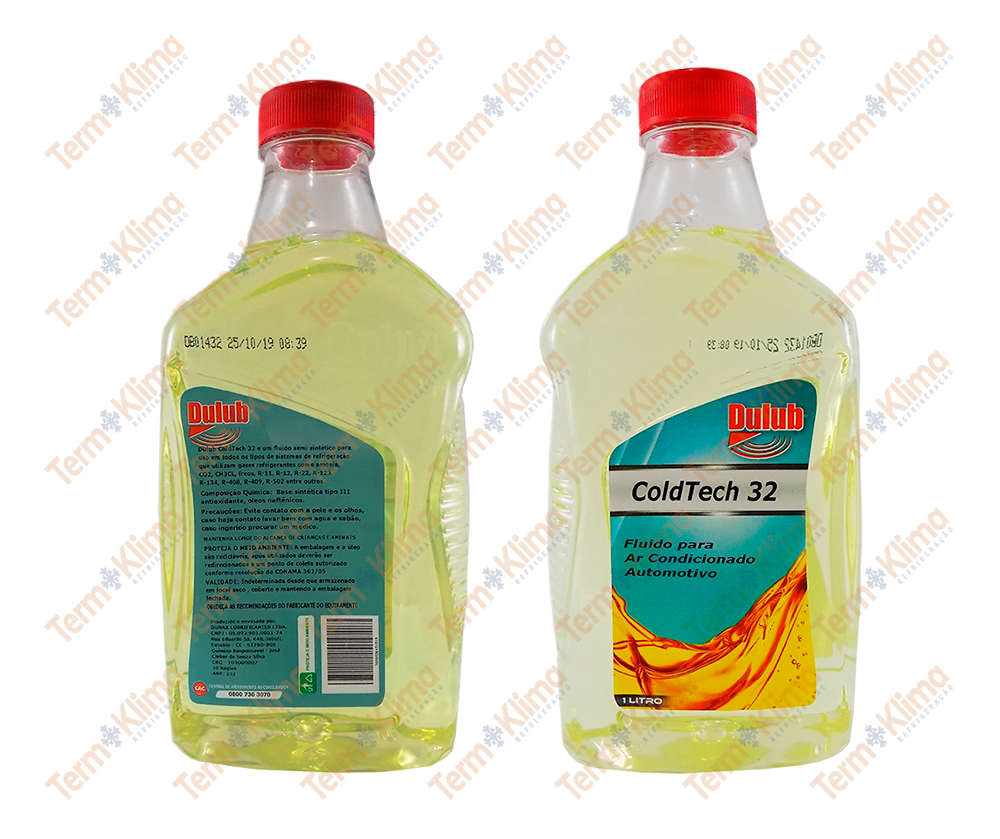 ÓLEO LUBRIFICANTE DULUB COLDTECK 32 SINTÉTICO 1LITRO - 50001