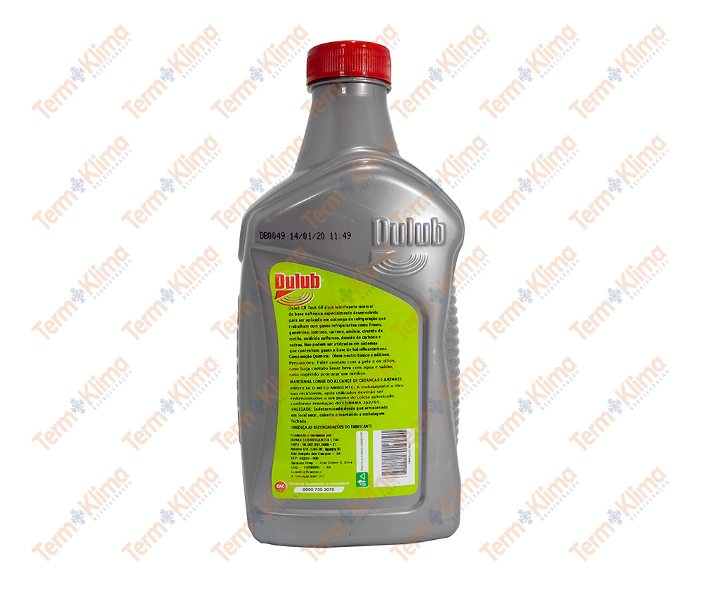 ÓLEO LUBRIFICANTE DULUB CR TECH 68 1LITRO - 50012