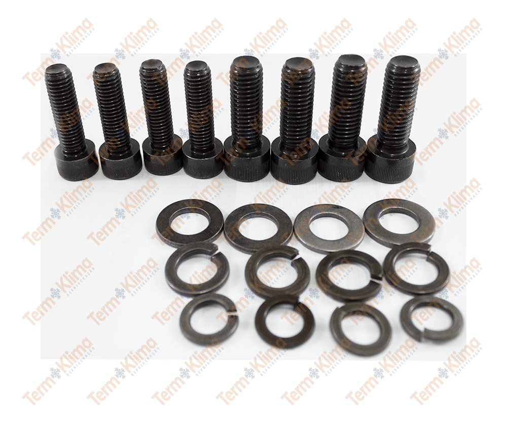 KIT DE FIXAÇÃO SUPORTE MB ACCELO 915 / 1016 SANDEN 8PK - FIXAR - 45041
