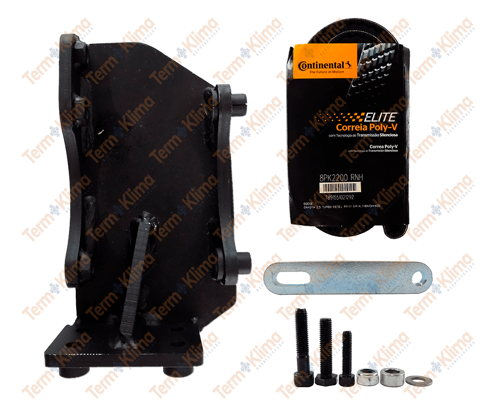 KIT DE FIXAÇÃO SUPORTE VW 5-150-8 60-9-160 CUMMINS SANDEN - FIXAR - 45077