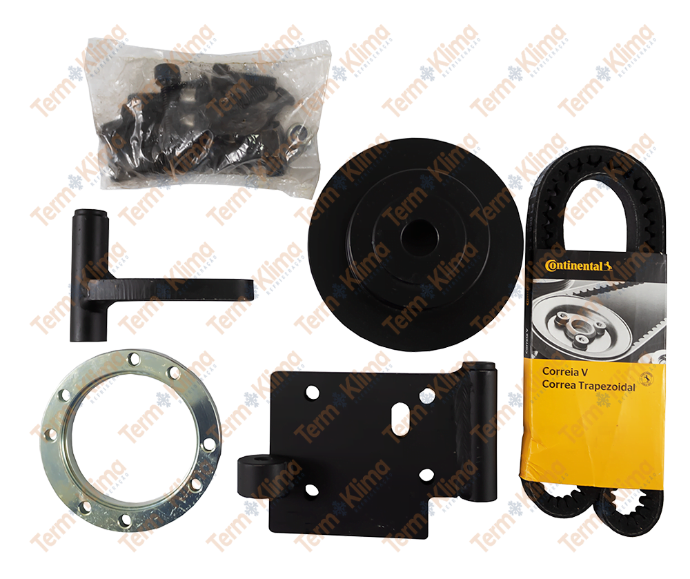 KIT DE FIXAÇÃO SUPORTE IVECO DAILY 35-S14 / 55-C16 / 45-S17 - FIXAR - 45101