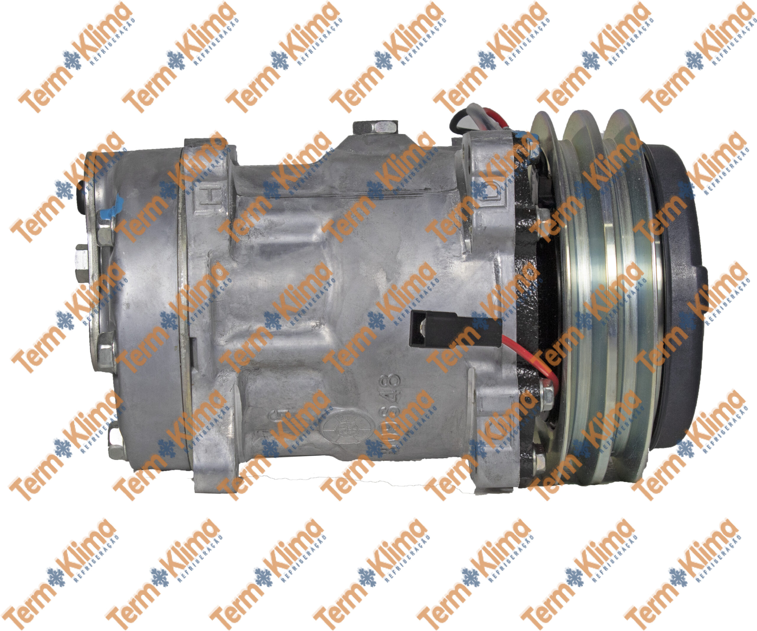 COMPRESSOR SANDEN 7H15 2A 12V RETRO ESC. - 20089