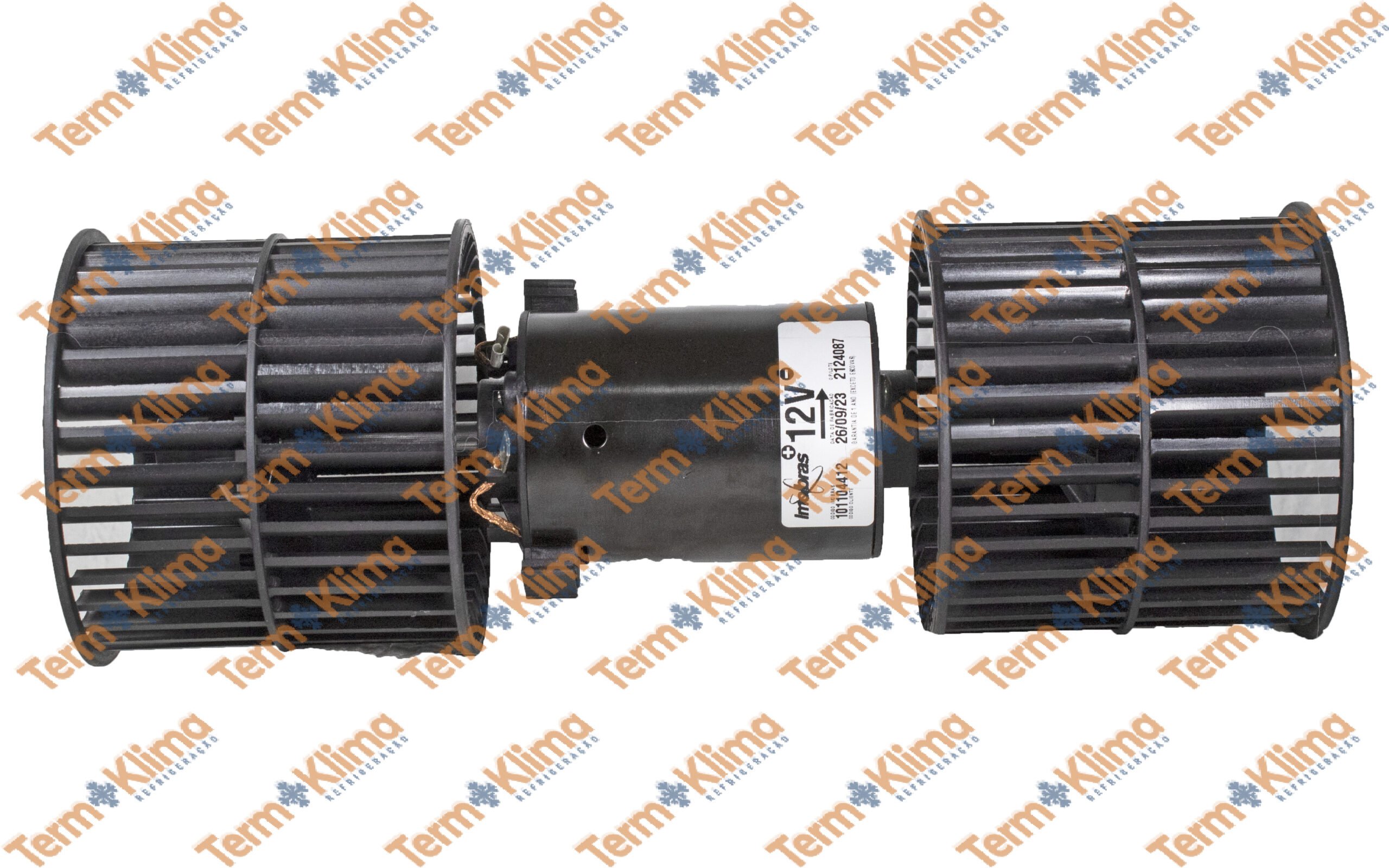 ELETROVENTILADOR EIXO DUBLO 12V - 34062
