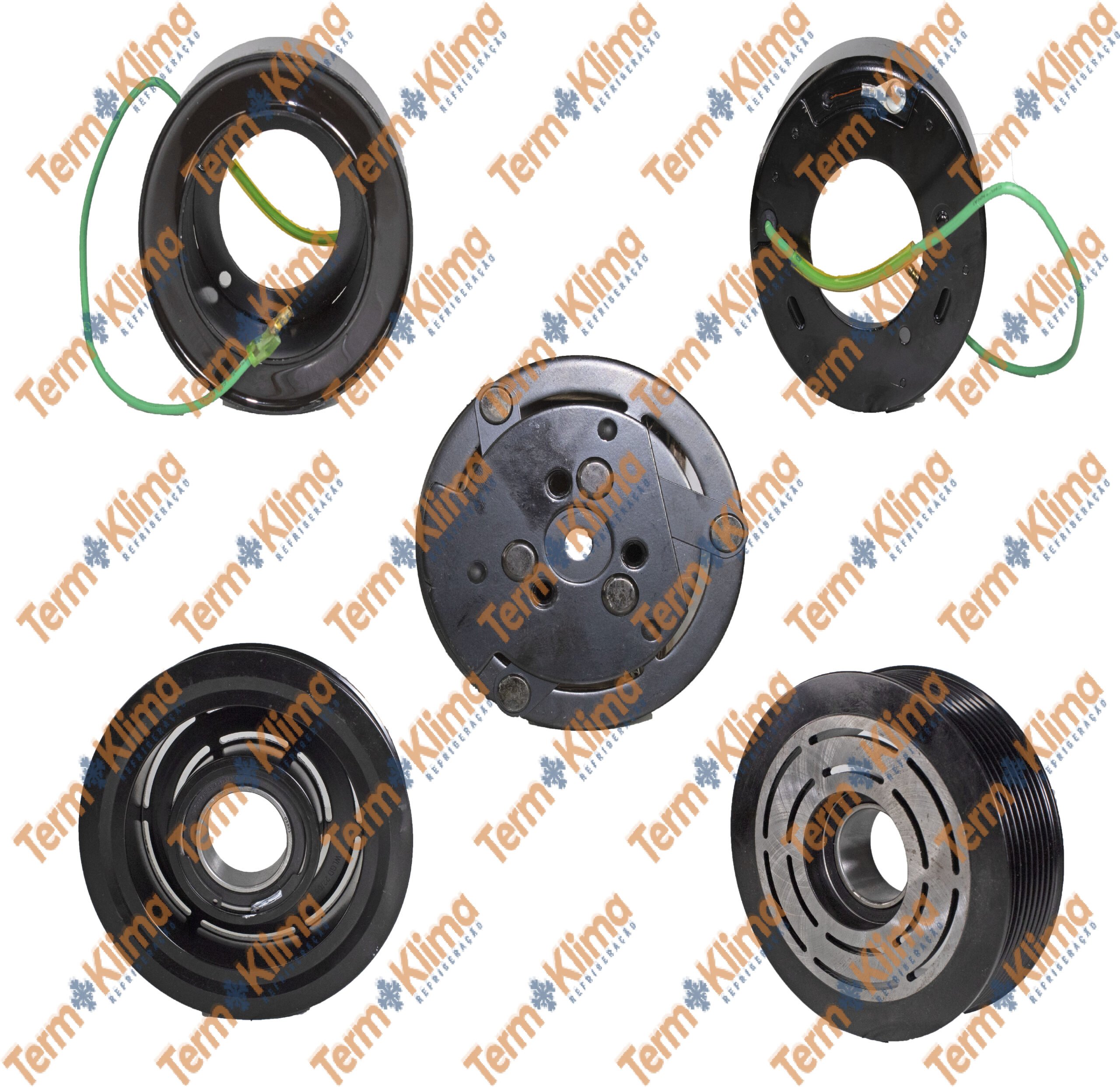CONJUNTO EMBREAGEM 7H15 8PK 24V - 21043
