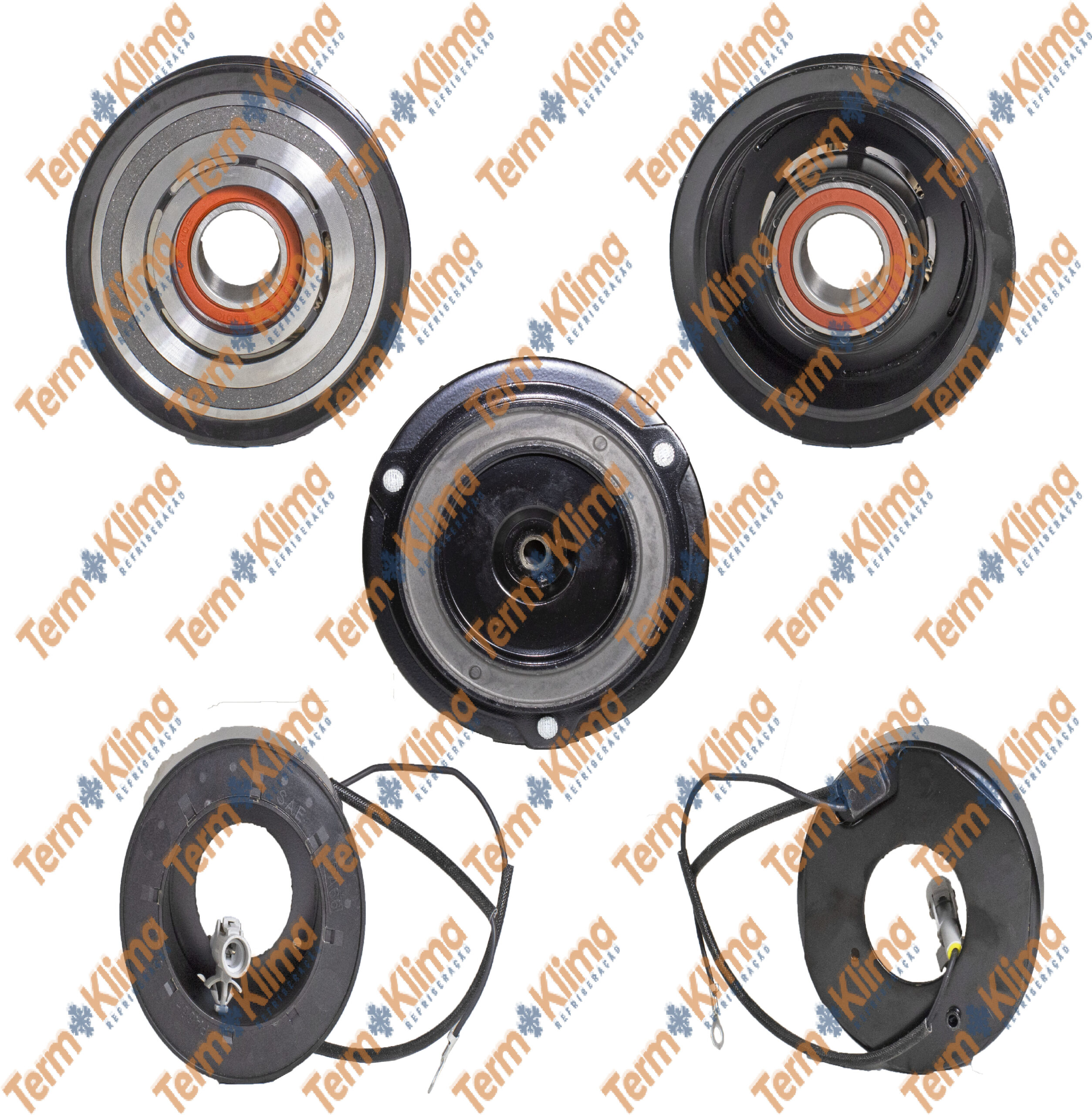 CONJUNTO DE EMBREAGEM 7PK 12V 10S15 - 21042