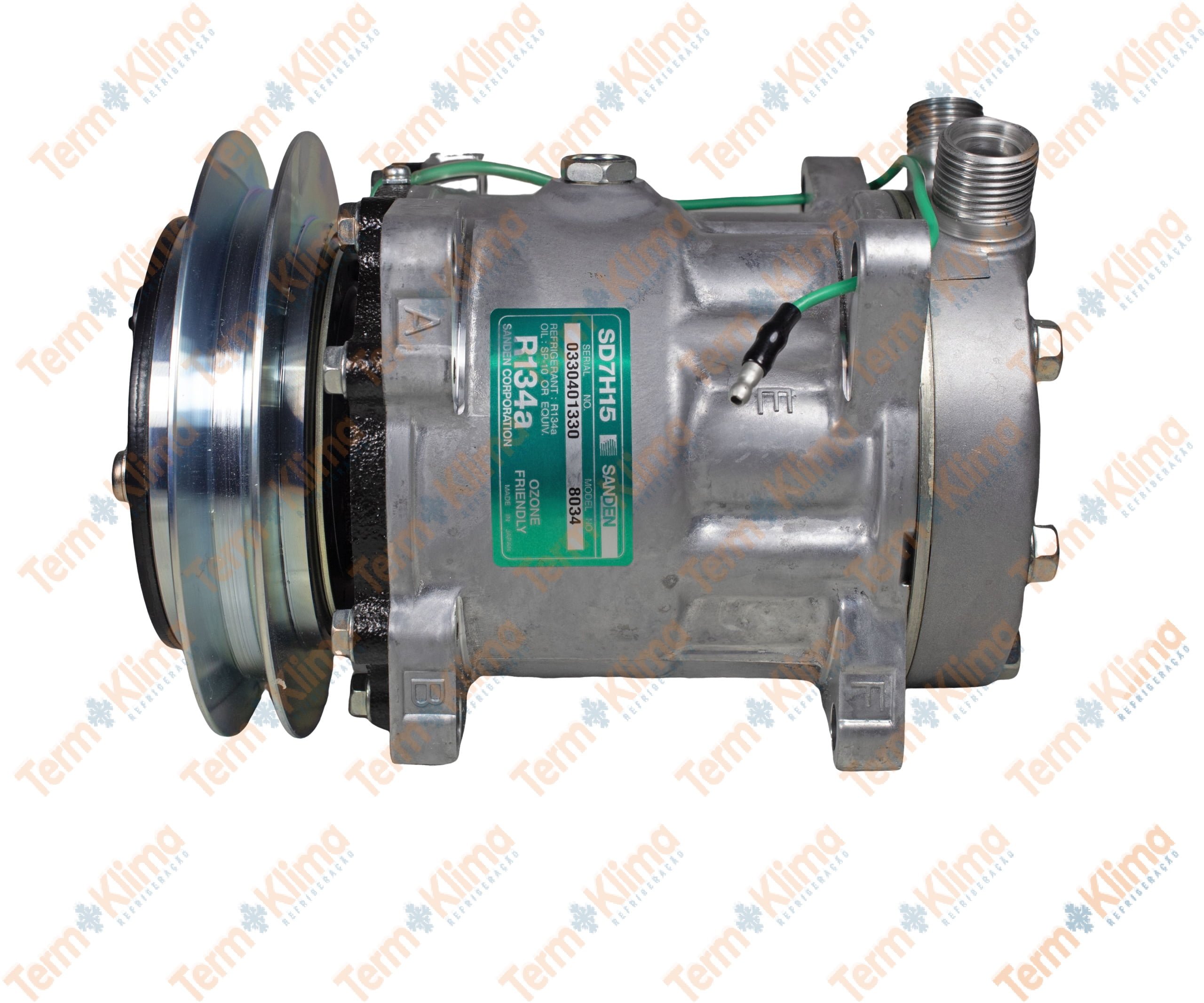 COMPRESSOR CASE 7000 7700 SANDEN 7H15 1B 146MM 24V - 20084