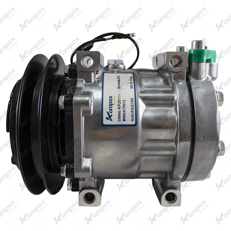 Compressor 7H13 1B 24V New Holland - Case - Kompax - 20104