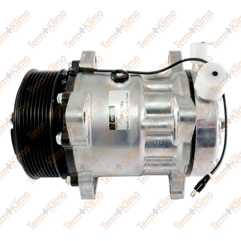 COMPRESSOR 7H15 ORELHA 8PK 12V SAÍDA VERTICAL DENSO - 20202