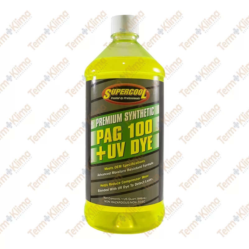 ÓLEO LUBRIFICANTE SUPERCOOL PAG100 UV 946ML - REFRIJET - 50006