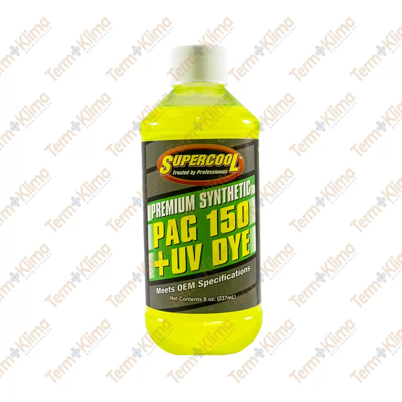 ÓLEO LUBRIFICANTE SUPERCOOL PAG150 UV 237ML - REFRIJET - 50015