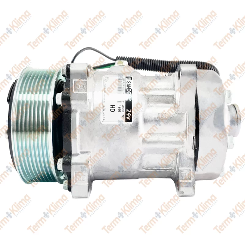 COMPRESSOR 7H15 24V SAIDA VERTICAL SANDEN - 20156